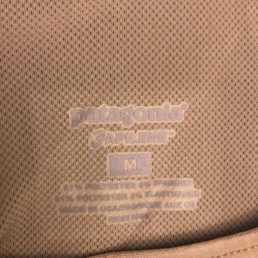 Patagonia Capilene‎ Desert Tan Sport Bra 🆕 - Picture 12 of 12